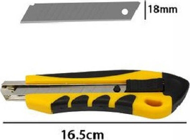 Taglierino Cutter Con Fermo Blocco Guida Lama Da 18mm Manico Antiscivolo 71070 Casa, arredamento e bricolage > Bricolage e fai da te > Utensili Manuali Trade Shop italia - Napoli, Commerciovirtuoso.it