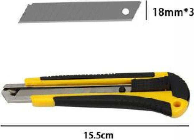Taglierino Cutter Con Fermo Blocco Guida Lame Da 18 Mm Manico Antiscivolo 71074 Casa, arredamento e bricolage > Bricolage e fai da te > Utensili Manuali Trade Shop italia - Napoli, Commerciovirtuoso.it