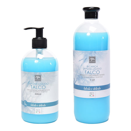 Dispenser di Sapone liquido da 500 mL profumato dermatologicamente testato con glicerina vegetale