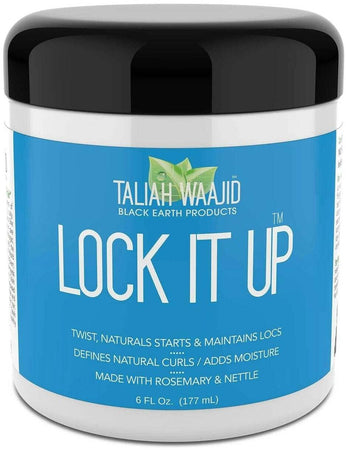 Taliah Waajid Black Earth Lock It Up 6 Oz Gel Per Boccoli Anti Crespo Per Capelli