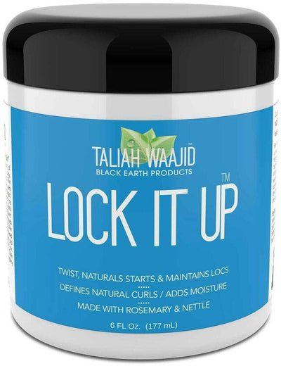 Taliah Waajid Black Earth Lock It Up 6 Oz Gel Per Boccoli Anti Crespo Per Capelli