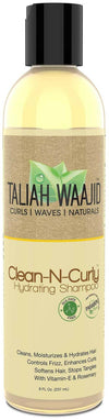 Taliah Waajid Cwn Clean-n-curly Shampoo 8 Oz Per Capelli Ricci Delicato