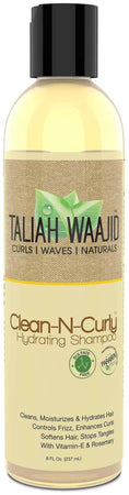 Taliah Waajid Cwn Clean-n-curly Shampoo 8 Oz Per Capelli Ricci Delicato