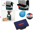 Tampone di ricambio 6-56-2 - blu-rosso - Trodat - conf. 3 pezzi Cancelleria e prodotti per ufficio/Archivio ufficio e accessori per scrivania/Etichette divisori per schedario e timbri/Timbri e materiali per timbri/Tamponi asciuga inchiostro Eurocartuccia - Pavullo, Commerciovirtuoso.it