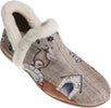 TanahLot-pantofole-ciabatte-donna-con-immagine-gatto-in-tessuto-Beige-e-sottopiede-estraibile
