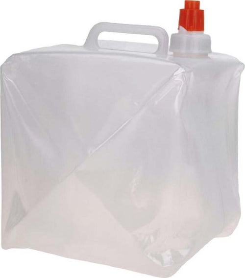 Tanica da campeggio pieghevole per uso alimentare con tappo 10 Lt Sport e tempo libero/Attività ricreative all'aperto/Camping e outdoor/Borracce e sistemi di idratazione/Contenitori d'acqua La Zappa - Altamura, Commerciovirtuoso.it