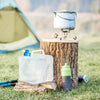 Tanica da campeggio pieghevole per uso alimentare con tappo 10 Lt Sport e tempo libero/Attività ricreative all'aperto/Camping e outdoor/Borracce e sistemi di idratazione/Contenitori d'acqua La Zappa - Altamura, Commerciovirtuoso.it