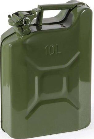 Tanica in metallo colore verde per trasporto di idrocarburi Auto e Moto/Accessori per auto/Taniche carburante La Zappa - Altamura, Commerciovirtuoso.it