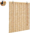 Tapparella-Tenda-Arella-Avvolgibile-In-Listelli-Di-Bambù-Naturale-120-X-200-Cm
