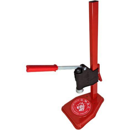 Turabottiglie "Ornella" tappatrice a cremagliera colonna per tappi corona da 26 mm