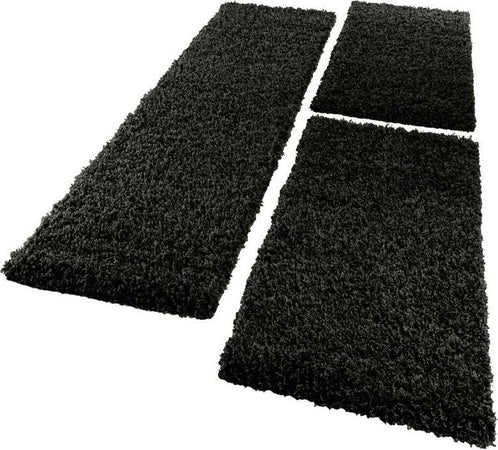 Tappeti-camera-da-letto-3-pezzi-Shaggy-colors