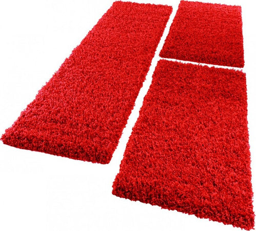 Tappeti-camera-da-letto-3-pezzi-Shaggy-colors