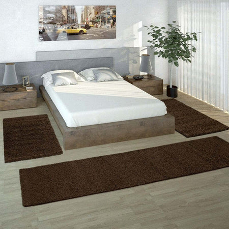 Tappeti-camera-da-letto-3-pezzi-Shaggy-colors