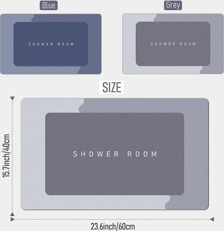 Tappetino Da Bagno Antiscivolo Assorbente Diatomite Casa Cucina Camera 40x60 Cm Casa e cucina/Tessili per la casa/Tappeti e tappetini/Tappetini per il bagno Trade Shop italia - Napoli, Commerciovirtuoso.it