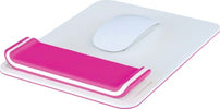 Tappetino mouse Ergo Wow con poggiapolsi - bianco-fucsia - Leitz Elettronica/Informatica/Accessori/Tastiere Mouse e periferiche di input/Accessori per tastiere e Mouse/Tappetini per il Mouse Eurocartuccia - Pavullo, Commerciovirtuoso.it
