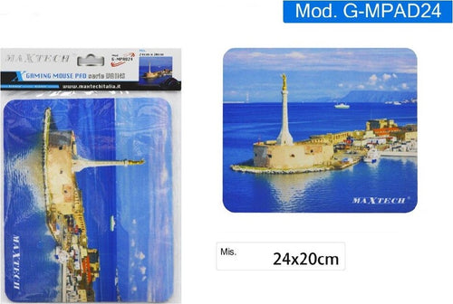 Tappetino Mouse Pad Tappeto Poggiapolso Gaming Design Paesaggio Citta G-mpad24 Informatica e Videogiochi > Accessori PC > Mouse e Tastiere PC Trade Shop italia - Napoli, Commerciovirtuoso.it