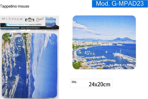 Tappetino Mouse Pad Tastiera Pc Gaming Paesaggio Golfo Napoli 24x20cm G-mpad23 Elettronica/Informatica/Accessori/Tastiere Mouse e periferiche di input/Accessori per tastiere e Mouse/Tappetini per il Mouse Trade Shop italia - Napoli, Commerciovirtuoso.it