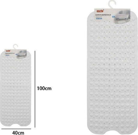 Tappetino Per Vasca Antiscivolo 100 X 40 Cm Tappeto Doccia In Pvc 79738 Bianca Casa, arredamento e bricolage > Accessori Bagno > Tappeti Doccia Trade Shop italia - Napoli, Commerciovirtuoso.it