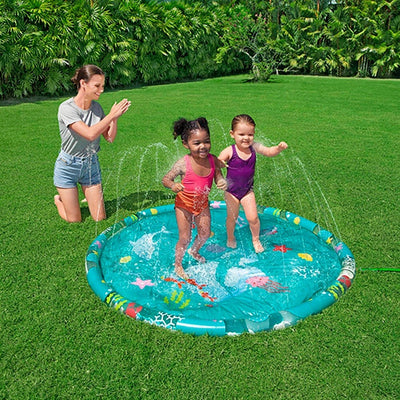 Tappetino Splash Con Getti D'acqua Effetto Fontana Fondale Marino 165 Cm 52487 Giochi e giocattoli/Sport e giochi all'aperto/Giochi aquatici e piscine per bambini/Canotti e gonfiabili galleggianti Trade Shop italia - Napoli, Commerciovirtuoso.it