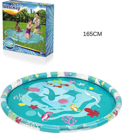 Tappetino Splash Con Getti D'acqua Effetto Fontana Fondale Marino 165 Cm 52487 Giochi e giocattoli/Sport e giochi all'aperto/Giochi aquatici e piscine per bambini/Canotti e gonfiabili galleggianti Trade Shop italia - Napoli, Commerciovirtuoso.it