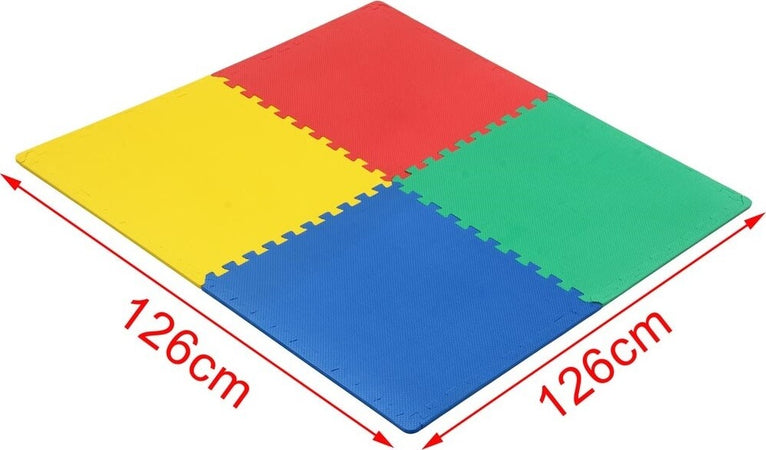 Tappetino Tappeto Puzzle Maxi Colorati Gioco Bambino Set 4pz 62.5x62.5cm Gomma Eva  Trade Shop italia - Napoli, Commerciovirtuoso.it