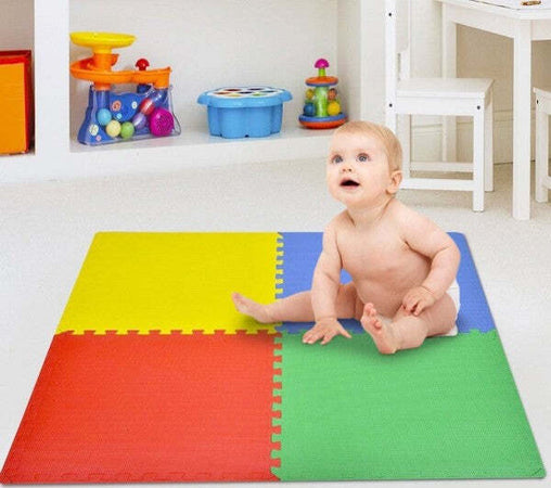Tappetino Tappeto Puzzle Maxi Colorati Gioco Bambino Set 4pz 62.5x62.5cm Gomma Eva Giochi e giocattoli/Puzzle/Puzzle 3D Trade Shop italia - Napoli, Commerciovirtuoso.it