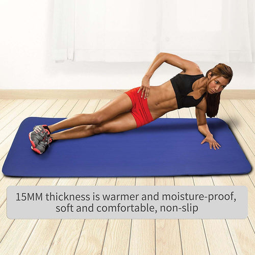Tappetino Tappeto Yoga Palestra 180x62 Tappeto Fitness Addominali Aerobica Sport e Tempo Libero > Attrezzi e Abbigliamento Sportivo > Accessori Sport Trade Shop italia - Napoli, Commerciovirtuoso.it