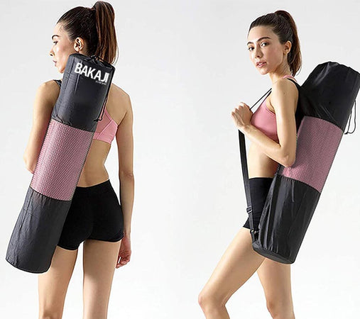 Tappetino-Yoga-Aerobica-Pilates-Tappeto-Allenamento-Fitness-Palestra-Rosa-Blu