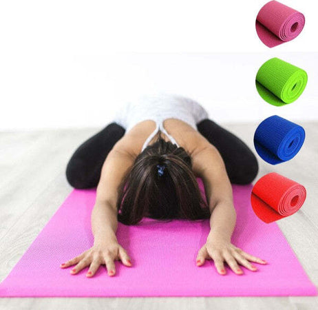 Tappetino Colori A Scelta Tappetino Yoga Fitness 61x173 Cm - Per Pilates, Aerobica, Ginnastica, Pieghevole (multicolore) Tappetino Fitness - Foto 7