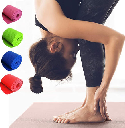 Tappetino Yoga In Pvc 61x173x0.8 Cm Tappeto Aerobica Fitness Pilates Palestra Sport e tempo libero/Fitness e palestra/Yoga/Tappetini Trade Shop italia - Napoli, Commerciovirtuoso.it