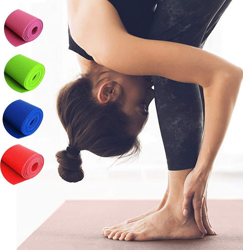 Tappetino Yoga In Pvc 61x173x0.8 Cm Tappeto Aerobica Fitness Pilates Palestra Sport e tempo libero/Fitness e palestra/Yoga/Tappetini Trade Shop italia - Napoli, Commerciovirtuoso.it