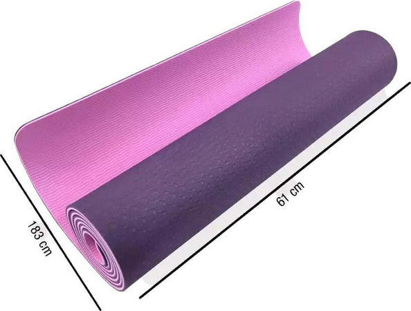 Tappetino Yoga In Tpe 61x183x0.6 Cm Tappeto Aerobica Fitness Pilates Palestra Sport e tempo libero/Fitness e palestra/Yoga/Tappetini Trade Shop italia - Napoli, Commerciovirtuoso.it