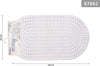 Tappeto-Antiscivolo-Ovale-Diamante-Bianco-Per-Vasca-Bagno-Doccia-36-X-66cm-87862