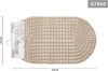 Tappeto Antiscivolo Ovale Diamante Cachi Per Vasca Bagno Doccia 36 X 66 Cm 87860 Casa e cucina/Bagno/Accessori per il bagno/Accessori per la doccia/Tappetini Trade Shop italia - Napoli, Commerciovirtuoso.it