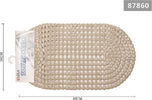 Tappeto Antiscivolo Ovale Diamante Cachi Per Vasca Bagno Doccia 36 X 66 Cm 87860 Casa e cucina/Bagno/Accessori per il bagno/Accessori per la doccia/Tappetini Trade Shop italia - Napoli, Commerciovirtuoso.it