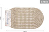 Tappeto-Antiscivolo-Ovale-Diamante-Cachi-Per-Vasca-Bagno-Doccia-36-X-66-Cm-87860