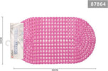 Tappeto Antiscivolo Ovale Diamante Rosa Per Vasca Bagno Doccia 36 X 66 Cm 87864 Casa e cucina/Bagno/Accessori per il bagno/Accessori per la doccia/Tappetini Trade Shop italia - Napoli, Commerciovirtuoso.it