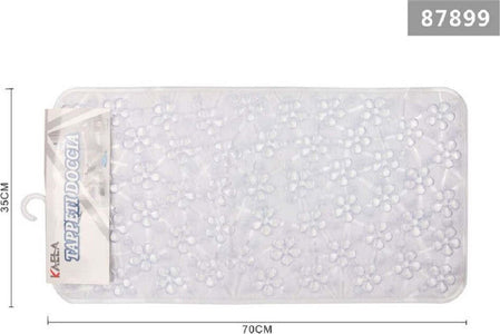 Tappeto Antiscivolo Rettangolare Bagno Vasca Doccia Loto Bianco 36 X 70 Cm 87899 Casa e cucina/Bagno/Accessori per il bagno/Accessori per la doccia/Tappetini Trade Shop italia - Napoli, Commerciovirtuoso.it