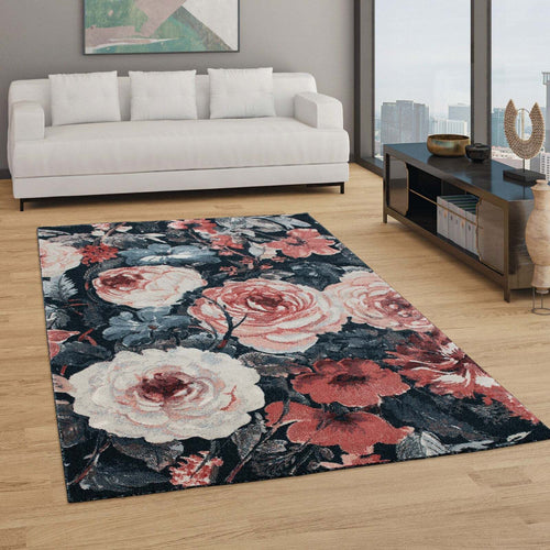 Tappeto-Arredo-a-Pelo-Corto-Boho-Colori-Assortiti