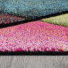 Tappeto-arredo-moderno-a-pelo-corto-Rombi-colorati