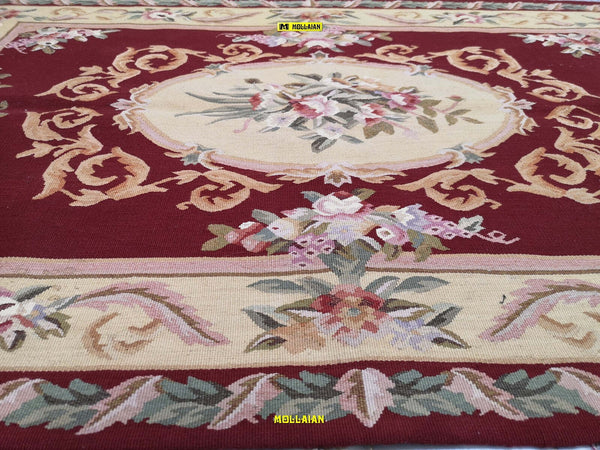 Tappeto Aubusson Originale 180x90cm Cinese Extra Fine Rosso Bordeaux Unico Con Certificato Fatto A Mano Casa e cucina/Tessili per la casa/Tappeti e tappetini/Tappeti Mollaian Tappeti - Lecce, Commerciovirtuoso.it