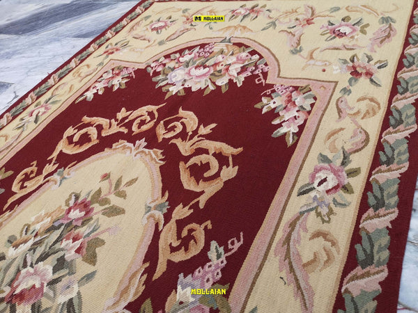 Tappeto Aubusson Originale 180x90cm Cinese Extra Fine Rosso Bordeaux Unico Con Certificato Fatto A Mano Casa e cucina/Tessili per la casa/Tappeti e tappetini/Tappeti Mollaian Tappeti - Lecce, Commerciovirtuoso.it