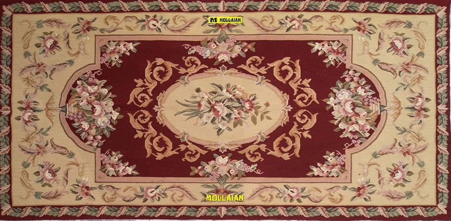 Tappeto Aubusson Originale 180x90cm Cinese Extra Fine Rosso Bordeaux Unico Con Certificato Fatto A Mano Casa e cucina/Tessili per la casa/Tappeti e tappetini/Tappeti Mollaian Tappeti - Lecce, Commerciovirtuoso.it