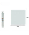 Tappeto Bianco Tappetino Pvc Antiscivolo Per Vasca Bagno Doccia 52 X 52 Cm 79762