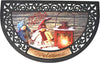 Tappeto con decorazioni natalizie zerbino antiscivolo mezzaluna da 80 cm Casa e cucina/Tessili per la casa/Tappeti e tappetini/Tappeti Runner MagiediNatale.it - Altamura, Commerciovirtuoso.it