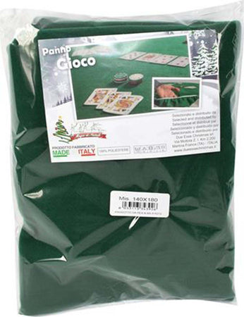 Tappeto copri-tavolo in panno verde, tovaglia da Poker e giochi da tavolo con elastici Giochi e giocattoli/Giochi da tavola di società e accessori/Giochi da tavolo/Giochi di società MagiediNatale.it - Altamura, Commerciovirtuoso.it