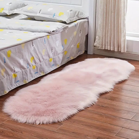 Tappeto Cute Rettangolare Pelliccia Fluffy Colori Living Camera Letto 60x180 Cm Casa e cucina/Tessili per la casa/Tappeti e tappetini/Scendiletto Trade Shop italia - Napoli, Commerciovirtuoso.it