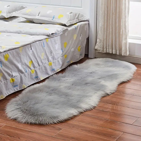 Tappeto Cute Rettangolare Pelliccia Fluffy Colori Living Camera Letto 60x180 Cm Casa e cucina/Tessili per la casa/Tappeti e tappetini/Scendiletto Trade Shop italia - Napoli, Commerciovirtuoso.it