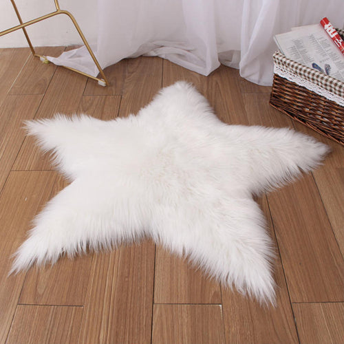Tappeto Cute Stella Pelliccia Fluffy Vari Colori Living Stanza Da Letto 90x90 Cm Casa e cucina/Tessili per la casa/Tappeti e tappetini/Scendiletto Trade Shop italia - Napoli, Commerciovirtuoso.it