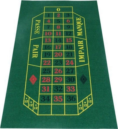 Tappeto Da Tavolo Verde Feltro Per Roulette Gioco Pallina Casino Games Giochi e giocattoli/Giochi da tavola di società e accessori/Casinò e attrezzature/Allestimenti/Panni per tavoli da Roulette Trade Shop italia - Napoli, Commerciovirtuoso.it